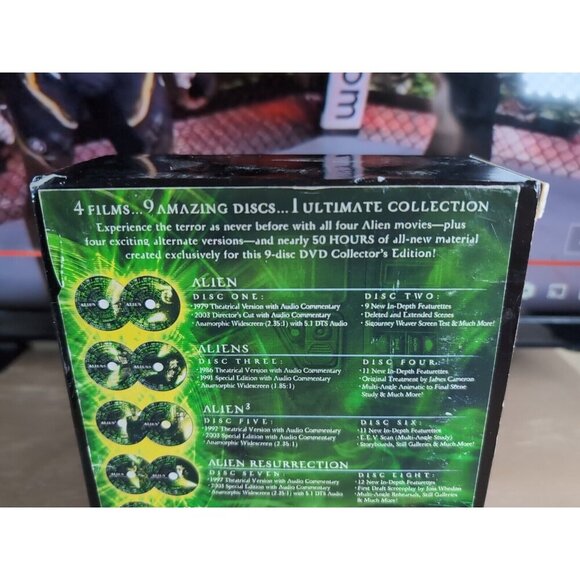 Alien Quadrilogy DVD Box Set 4 Sci-Fi Horror Movie Classic Region 1 - Picture 5 of 16